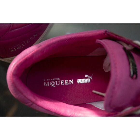 PUMA x ALEXANDER McQUEEN ARMES LO Pink 353187 02 MENS Size US 7 - Picture 8 of 10